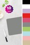 Solid Color - Gray |   Glass Cutting Board - Glass Cutting Board |   29cm X 34cm - 3