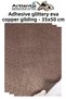 Brown Adhesive Glitter Eva 35X50 cm 3 Pieces Glitter Adhesive Eva Sponge School Nursery Kindergarten Hand