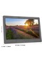 7 Inch Digital Photo Frame - Ips Lcd, Mp3 Player, Remote Control - 8