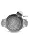 Stockpot With Glass Lid Non-Stick 24x11.5cm/4.3LTR Black/Clear - 3
