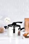 Silver Trend Stainless Steel 8 Liter Pressure Cooker