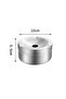 25 Pieces 10 cm Cafe Restaurant Round Ash Tray with Lid - Ashtray Cin898By - 6