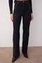 Siyah Pens Detaylı Yüksek Bel Wide Leg Jeans TWOAW23JE00345 - 4