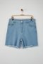 Light Blue High Waist Stretchy Skinny Denim Shorts & Bermudas Tbbss22Ap0008 - 3