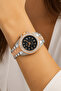 Stoned Metal Cord Women's Wristwatch - 2