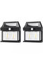 Solar Wall Light 2 Bulbs, Dusk to Dawn Porch, Outdoor Garden Security Lamp, 3 Modes & Motion - 7