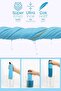 Unisex Microfiber Pool Towel 80X130 cm Soft Textured Sea Bath Sports Towel Large Size Blue - 8