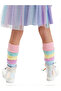 Pink Blue Striped Girl's Dust Cover - 3