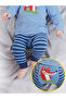 Fox Baby Boy Knitted Blue Tights-Pants