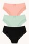 Front Cotton Back Lace Bato Set of 3