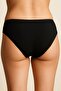 Front Back Ribbed Lace Trim Bikini Set of 3 - 3