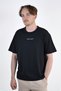 Men's Slogan Printed Basic Crew Neck T-Shirt