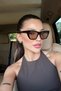 Ci̇ro Nude Color Sunglasses 2026 Women's Modern New Season
