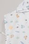 Baby 100% Cotton Muslin Hooded Poncho - 5
