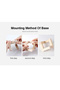 Multicolor 3D Lamp, USB Rechargeable LED Night Light with Remote Control - 4