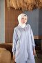 Women's Modest Tracksuit Set Zip Neck - 4