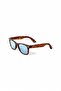 Wayf Leopard Cross Cut Blue Glass Sunglasses / Ren Eyewear - 5