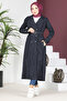 Navy Blue Belted Cap - Msl5963
