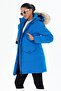 Women's Long Detachable Natural Fur Hooded Padded Wind Resistant Water Repellent down Jackets 8645 - 7