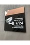Security Camera Warning Sign Self Adhesive Rosegold Mirrored 15X15 cm - 3