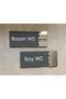 Anthracite Bay- Wc Set Self Adhesive Practical Smoked Mirrored Routing Sheet 20X9 cm - 3