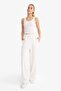 Cotton Barrel Fit Waist Tie Wide Leg Sweatpants F3364Ax25Sm