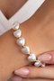 Women's Heart Pearl Model Bijouterie Bracelet - 2