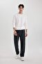 Sweatpants Oversize Wide Fit Straight Leg with Pockets C5383Ax24Sp - 3