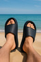 Unisex Beach Pool Daily Slippers Home Bathroom Non-Slip Sole Slippers - 3