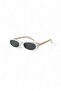 نظارات شمسية سوداء رفيعة بتصميم لوران سليم من REN EYEWEAR - 6