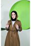 Full Length Plus Size Women's Trench Coat with Leopard Pattern Inside and Self-Lining - 7