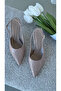 Dalida Patent Leather Short Heeled Shoes with Lace Detail - 3