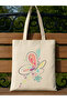 Butterfly Design Thick Bag, Mom Pinterest Bag, Book Bag, Shopper Canvas Bag, Y2K Bag - 2