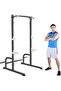 Olympic Cage Home Gym System – Multifunction Squat Rack, Customizable Training Station SM-81