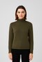 Women's Full Throat Soft Textured Sweater