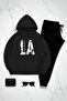 Unisex Los Angeles Printed Tracksuit Set