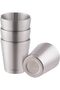 Stainless Steel Coffee Mugs, Double Wall Insulated Coffee Cups 4 Pack 300ml BPA Free