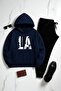 Unisex Los Angeles Printed Tracksuit Set
