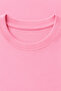 Oversize Pink Unisex Leopard Printed T-Shirt T-Shirt - 3
