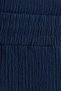 Men's Slim Fit Slim Fit Apaş Collar Waist Lace-Up Indigo Shirt Shorts Set - 6