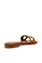 Womens Stash Brown Flat Sandals - 4