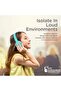 Kids Wireless Headphones with Dual Mic, Wired/Wireless Mode, Volume Limit, AUX Sharing Port - 5