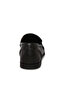 Womens Carrine Black Leather Loafers & Moccasins - 3