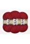 Star Lurex Metallic Glitter Hand Knitting Yarn 033K 3 Pieces 100g - 5