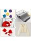 Colored Plastic Wool Needle, Plastic Sewing Needle, Plastic Needle 7 cm 20 Pieces - 5