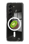 Case for Samsung Galaxy Z Fold 5 Compatible with MagSafe, Shockproof Case Non of your business