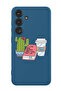 Protective Liquid Silicone Shockproof Case For Samsung Galaxy S24 Plus (Blue) - cactus coffee books