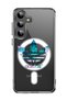 Case for Samsung Galaxy S24 Plus Compatible with MagSafe, Shockproof Bumper Cover colouful-addidas