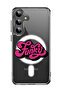 Case for Samsung Galaxy S24 6.2-inch Compatible with MagSafe, Shockproof Phone Bumper Cover Funky