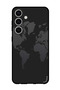 Protective Case Anti Scratch Shock Proof Bumper Cover For Samsung Galaxy S24 Plus Map In Dots